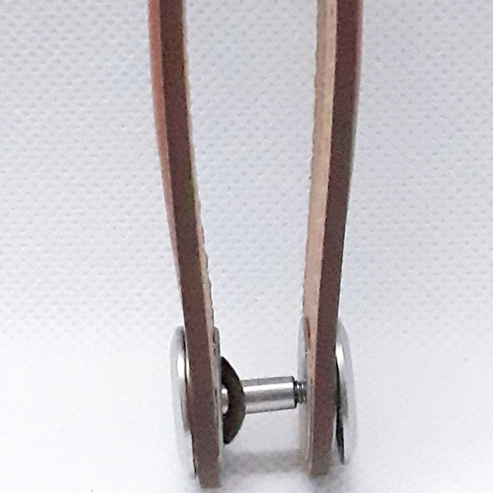 HOST PICK!!  New Orbitkey Brown Leather Key Holder - Picture 7 of 12